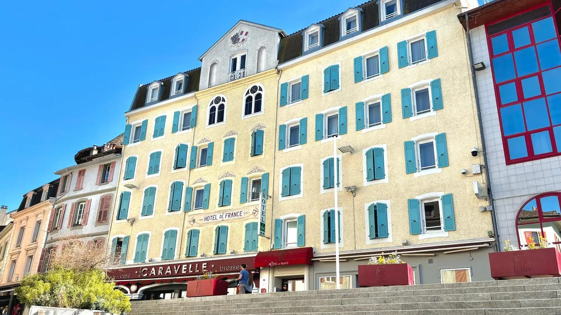 Hotel De France Contact-Hotel Εβιάν-λε-Μπαιν