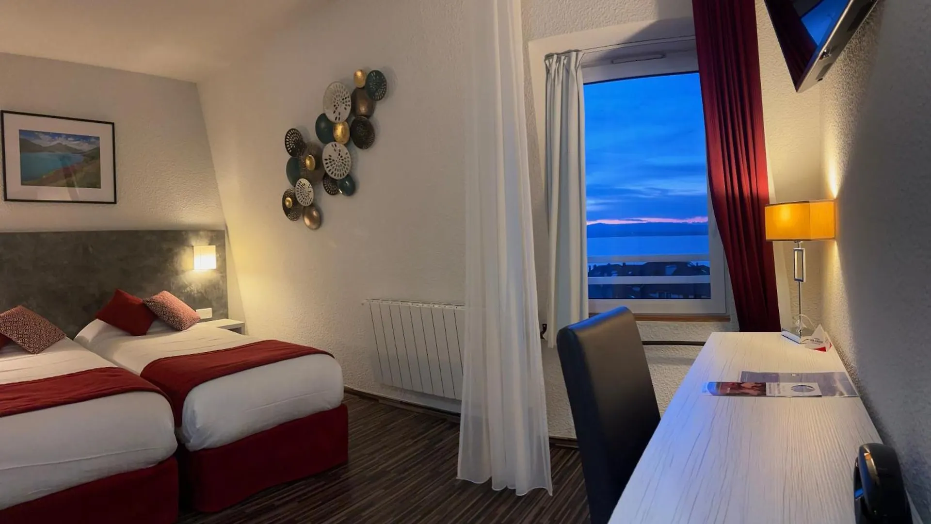 Hotel De France Contact-Hotel Evian-les-Bains France
